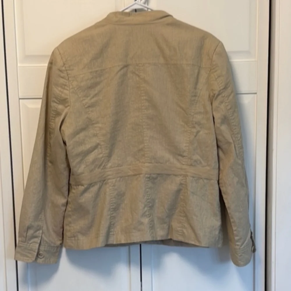 Light Khaki Utility Jacket - Picture 2 of 6
